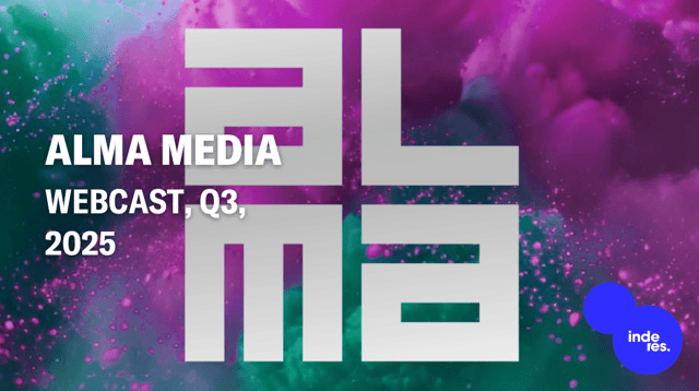 Alma Media, Webcast, Q3'25