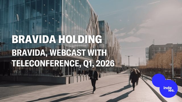 Bravida, Webcast, Q1'26