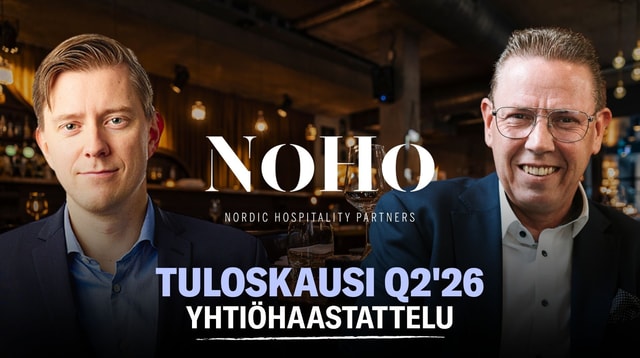 Noho Q2’26: Onnistumisia kaikkialla