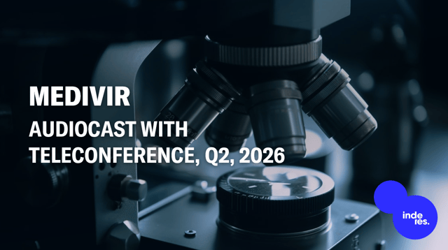 Medivir, Audiocast, Q2'26