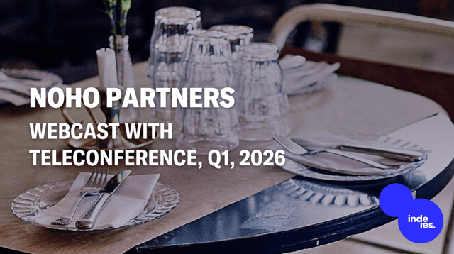 NoHo Partners, Webcast, Q1'26