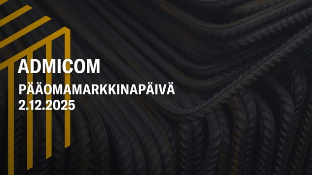 Admicomin pääomamarkkinapäivä 2025