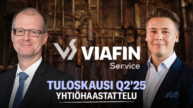 Viafin Service Q2'25: Vakaata menoa