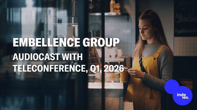 Embellence Group, Audiocast, Q1'26