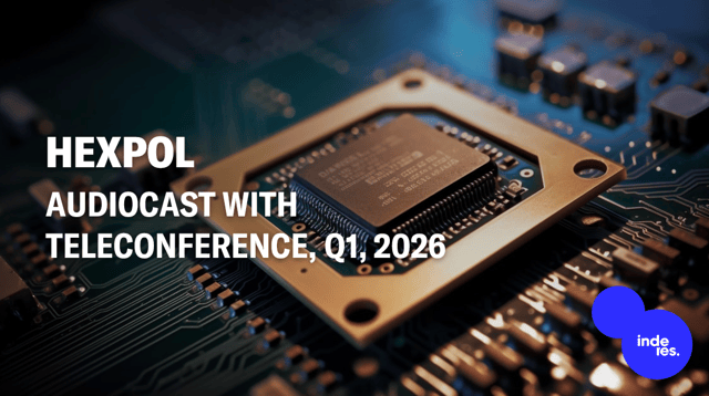 Hexpol, Audiocast, Q1'26