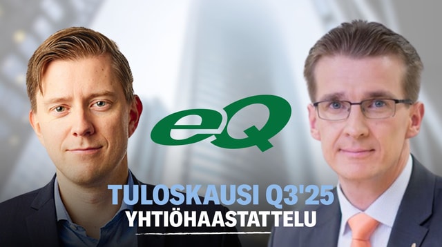eQ Q3’25: Uusi toimitusjohtaja