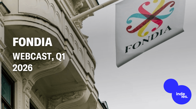 Fondia, Webcast, Q1'26