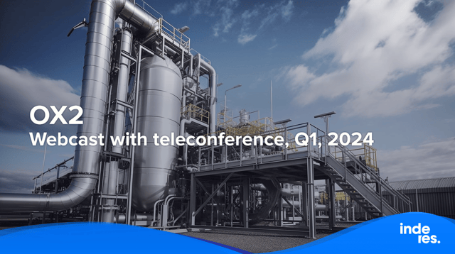 OX2, Webcast with teleconference, Q1, 2024