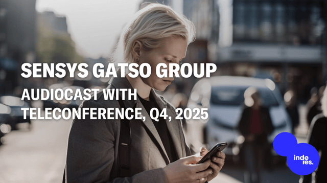 Sensys Gatso Group, Audiocast, Q4'25