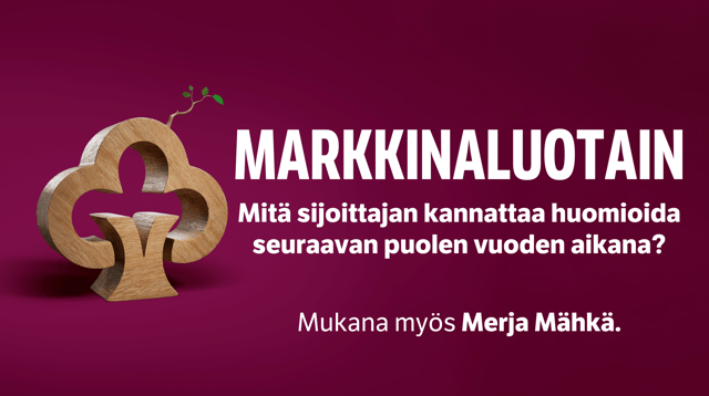 Säästöpankki: Markkinaluotain - Mitä sijoittajan kannattaa huomioida seuraavan puolen vuoden aikana?