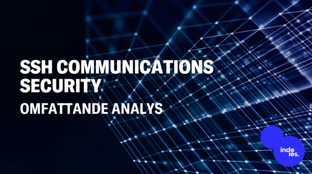 SSH initieringsrapport: Tillväxtutsikterna som ljusast på flera år