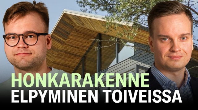 Honkarakenne: Markkina kurittaa