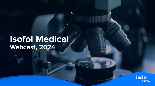 Isofol Medical, Webcast, 2024