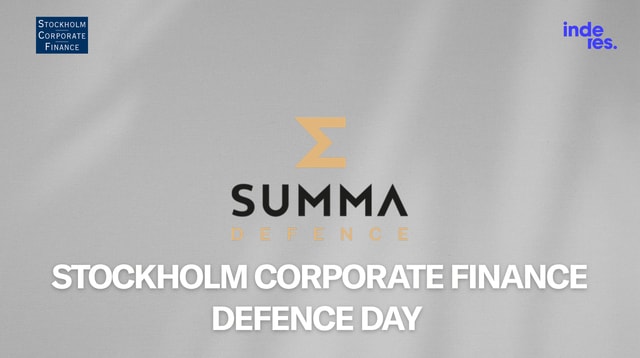 Intervju med Summa Defence under SCF:s Defence Day 2026
