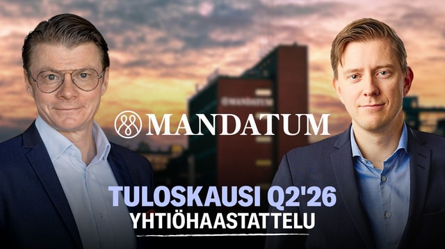 Mandatum Q2’26: Kauan odotettu yrityskauppa