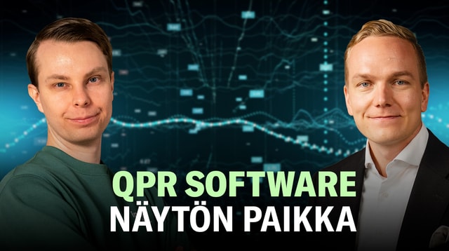 QPR Software: Näytön paikka