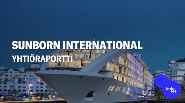 Sunborn International Q2'26: Kelluva velkalasti pitää kasvun kurissa