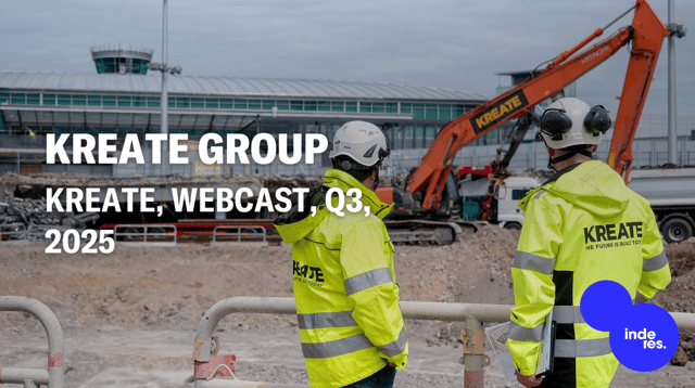 Kreate, Webcast, Q3'25