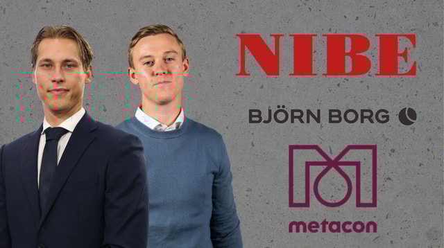 Analytikerintervju: NIBE, Metacon & Björn Borg