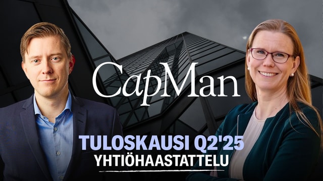 CapMan Q2'25: Varainkeruu edelleen tahmeaa