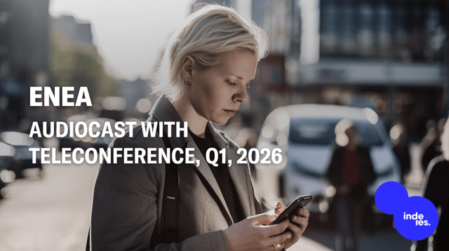Enea, Audiocast, Q1'26
