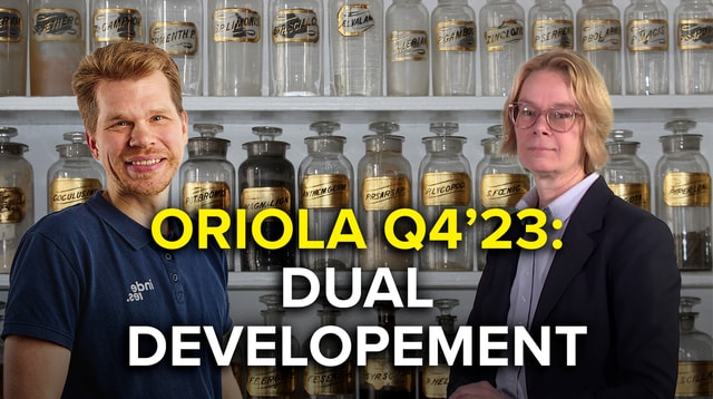Oriola Q4'23: Dual Development