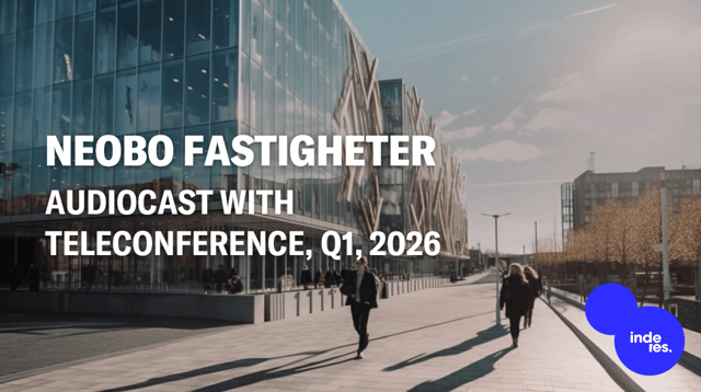 Neobo Fastigheter, Audiocast, Q1'26