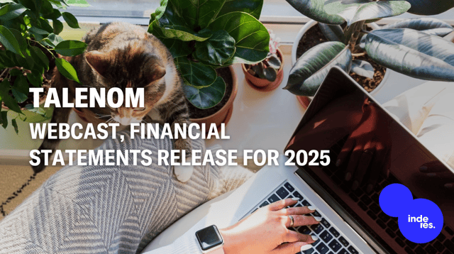 Talenom, Webcast, Financial Statements Release for 2025