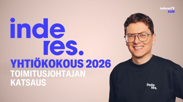 Inderesin yhtiökokous | Toimitusjohtajan katsaus 15.4.2026