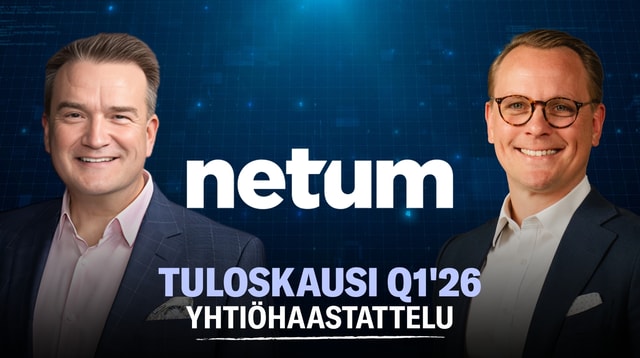 Netum Q1'26: Kannattavuuden osalta torjuntavoitto