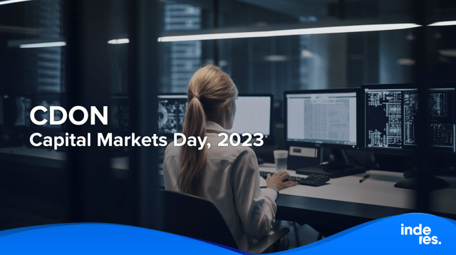 CDON, Capital Markets Day, 2023