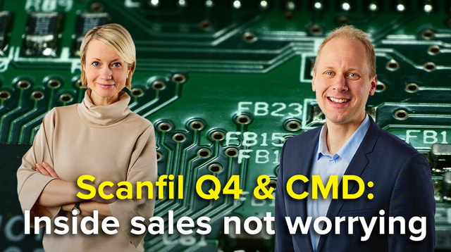 Scanfil Q4 & CMD: Inside sells not worrying