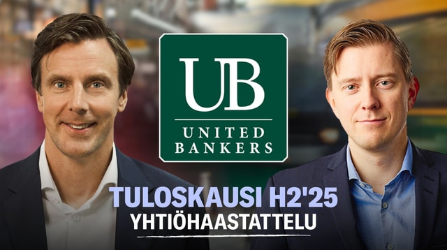 United Bankers H2’25: Hyvät numerot haastavassa markkinassa