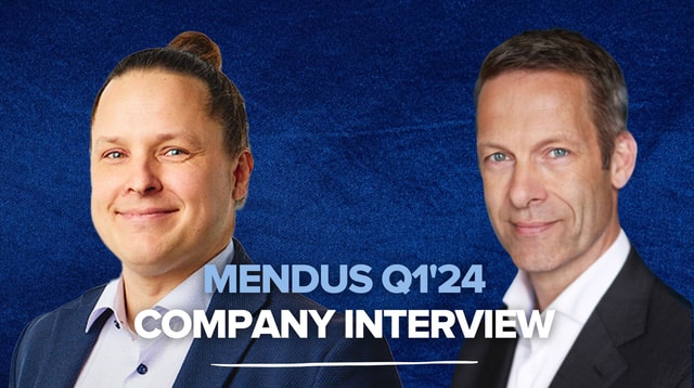 Mendus Q1’24: Progress with main partnerships
