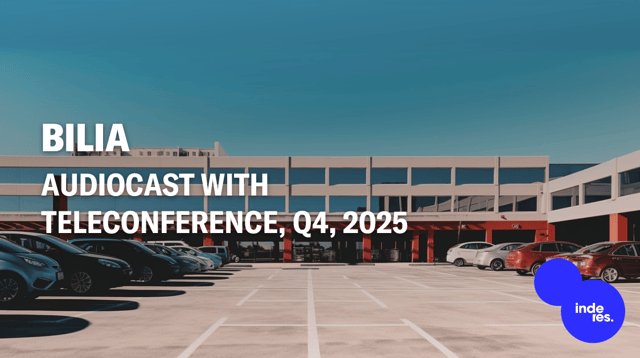Bilia, Audiocast, Q4'25