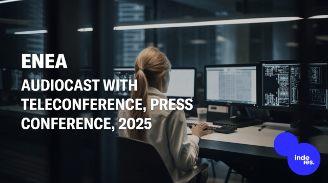Enea, Audiocast, Press Conference, 2025