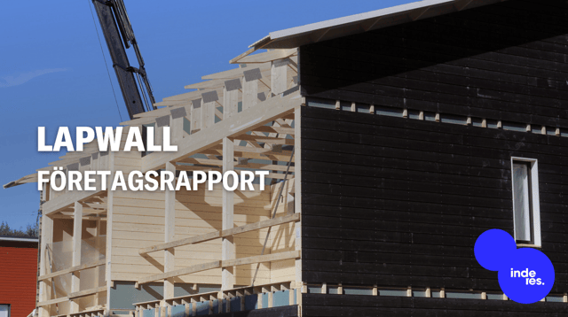 LapWall Q3'25: Felfri leverans