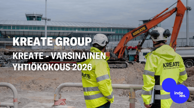 Kreate - Varsinainen Yhtiökokous 2026