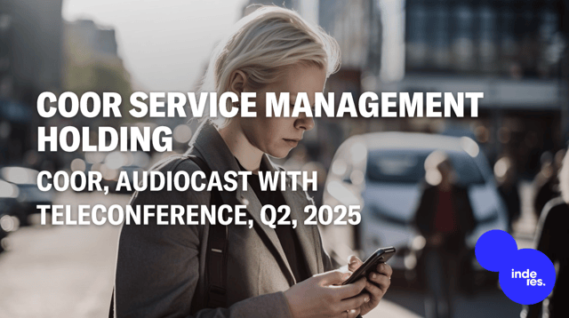 Coor, Audiocast, Q2'25