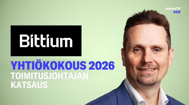 Bittiumin yhtiökokous | Toimitusjohtajan katsaus 22.4.2026