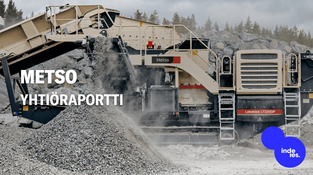 Metso Q2'26: Tilaushana auki, mutta kurssinousu söi nousuvaran