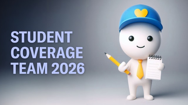 Student Coverage Team 2026 Alokkaan haastattelussa