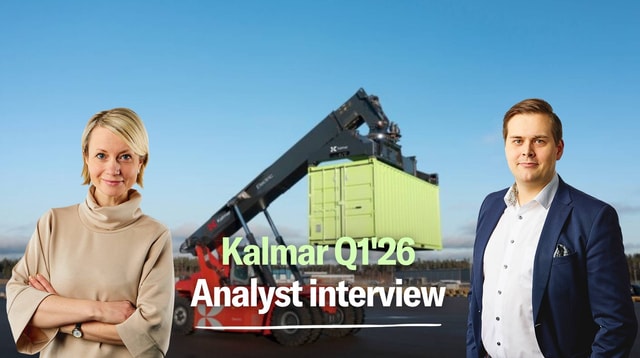Kalmar Q1’26: Attractive valuation