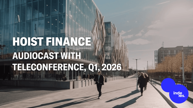Hoist Finance, Audiocast, Q1'26