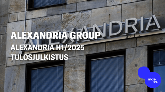 Alexandria H1/2025 Tulosjulkistus