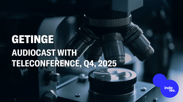 Getinge, Audiocast, Q4'25
