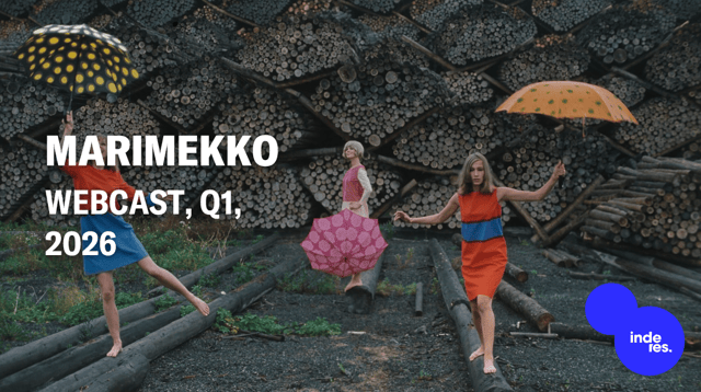 Marimekko, Webcast, Q1'26
