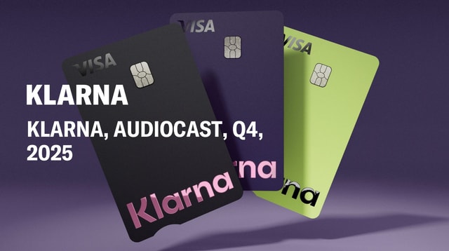 Klarna, Audiocast, Q4'25