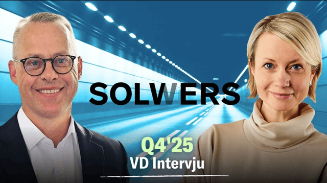 Solwers Q4'25: Fokus på lönsamhet och organisk tillväxt