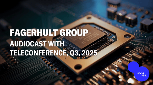 Fagerhult Group, Audiocast, Q3'25